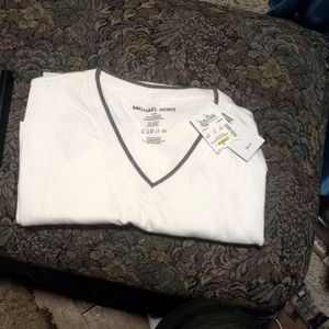 Brand new Michael Kors, Large, white T-shirt